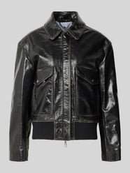 Lederjacke aus echtem Leder von Rabanne - 3