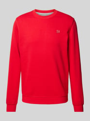 Sweatshirt mit Rundhalsausschnitt von s.Oliver RED LABEL Rot - 21