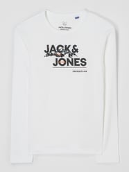 Longsleeve aus Baumwolle von Jack & Jones Weiß - 24