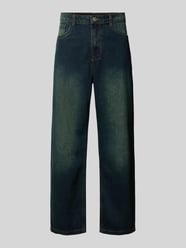 Wide fit jeans met steekzakken, model 'Haven' van PROHIBITED - 22