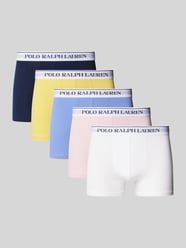 Trunks mit elastischem Label-Bund im 5er-Pack von Polo Ralph Lauren Underwear Pink - 31