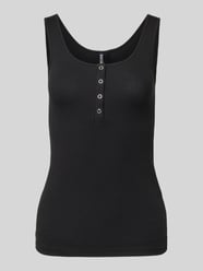 Slim Fit Tank Top aus Baumwoll-Mix Modell 'KITTE' von Pieces - 4
