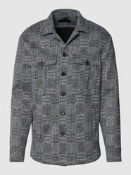 Jacke mit Karomuster Modell 'Roonin' von Drykorn Grau - 46