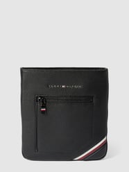Umhängetasche mit Label-Details von Tommy Hilfiger Schwarz - 1