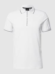 Poloshirt mit Label-Details von ARMANI EXCHANGE Weiß - 19