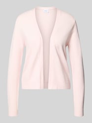 Kardigan o kroju regular fit z Mieszanka wiskozy Model 'Viril' od VILA Fuksjowy - 7