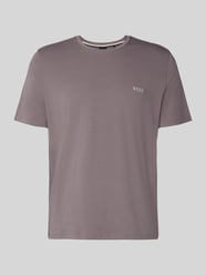 Regular Fit T-Shirt aus Baumwoll-Mix von BOSS Beige - 16