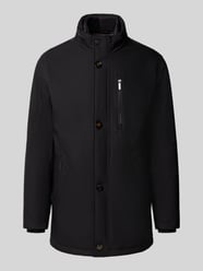 Jacke mit Stehkragen und Reißverschlusstaschen von bugatti - 8