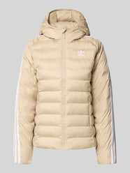 Kurtka pikowana z wyhaftowanym logo od adidas Originals - 37
