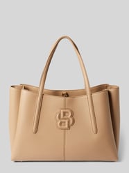 Shopper mit Label-Details Modell 'Anett Tote' von BOSS Beige - 15