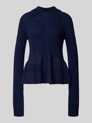 Pullover mit Woll-Alpaka-Anteil von Karo Kauer - 32
