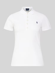 Slim Fit Poloshirt mit Logo-Stitching Modell 'JULIE' von Polo Ralph Lauren - 31