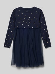 Kleid mit Tüll  Modell 'MINI DOTS' von Name It Blau - 12