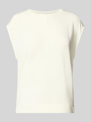 t-shirt z okrągłym dekoltem model 'Slummi' od OPUS - 17