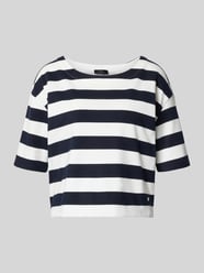 Sweatshirt met 1/2-mouwen en ronde hals van monari - 8