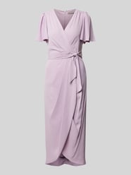 Wickelkleid mit Bindegürtel von Christian Berg Cocktail - 2