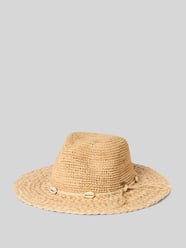 Hut aus Stroh mit Label-Detail Modell 'ALORA' von Barts Beige - 37