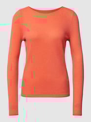 Strickpullover mit U-Boot-Ausschnitt von Joseph Janard Orange - 39