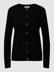 Cardigan aus Kaschmir mit Eingrifftaschen von Christian Berg Woman Schwarz - 41