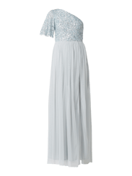 Abendkleid aus Mesh im One Shoulder Look von MAYA DELUXE - 27