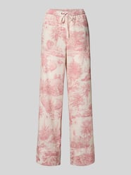 Stoffhose mit elastischem Bund Modell 'VIOLETTA' von SEDUCTIVE Pink - 10