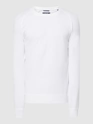 Sweatshirt met stretch - 'Futureflex' van Pierre Cardin Wit - 38
