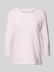 Longsleeve mit Strukturmuster Modell STYLE BONNIE von Brax Pink - 19