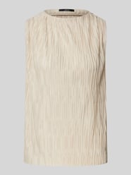Regular Fit Blusentop mit Strukturmuster Modell 'Kimbaly' von Someday Beige - 17