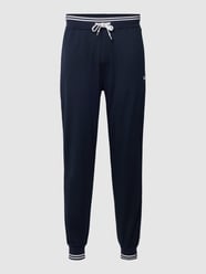 Sweatpants mit Label-Stitching Modell 'Core' von BOSS Blau - 27