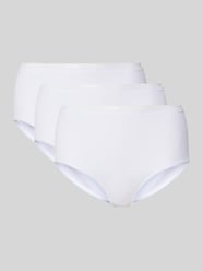 Slim fit slip van katoenmix in set van 3 van SCHIESSER - 19