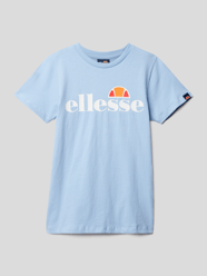 T-Shirt mit Label-Print von Ellesse Blau - 35