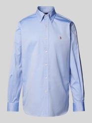 Regular Fit Business-Hemd mit Button-Down-Kragen von Polo Ralph Lauren Blau - 8