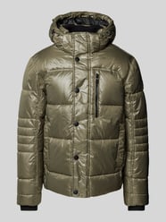 Regular Fit Steppjacke aus atmungsaktivem Material mit abnehmbarer Kapuze von Tom Tailor - 43