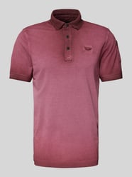 Slim fit poloshirt met labelstitching van PME Legend - 33