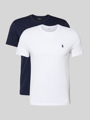 T-Shirt mit Label-Stitching im 2er-Pack von Polo Ralph Lauren - 21