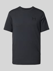 T-Shirt mit Label-Print Modell 'SPORTSTYLE' von Under Armour Schwarz - 14
