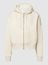 Cropped Sweatjacke mit Kapuze von REVIEW Weiß - 3