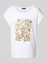 T-Shirt mit Rundhalsausschnitt von More & More - 24