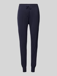 Regular Fit Pyjama-Hose mit Tunnelzug Modell 'Johanne' von CCDK Copenhagen Blau - 34