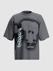 T-Shirt mit Label-Print - MATW X REVIEW von Review X MATW Grau - 26