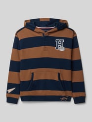 Bluza z kapturem o kroju regular fit z mieszanki bawełny od Tommy Hilfiger Teens - 16