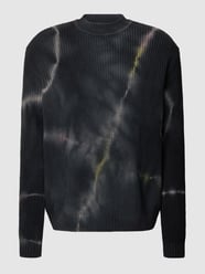 Strickpullover mit Allover-Muster von REVIEW Schwarz - 29