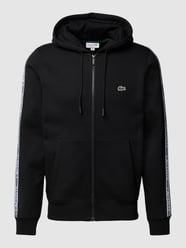 Sweatjacke mit Kapuze von Lacoste Schwarz - 30