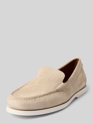 Loafers mit Logo-Detail Modell 'MERTON VENETIAN' von Polo Ralph Lauren Beige - 5