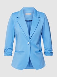 Blazer met plooien van Fransa Blauw / turquoise - 35