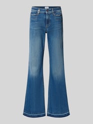 loose fit jeans met labeldetail model 'FABIENNE' van CAMBIO - 11