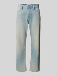 Jeansy o kroju straight fit w 5 kieszeni Model 'Chris' od JACK & JONES - 7