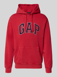 Bluza z kapturem z logo i kieszenią kangurką od GAP - 25