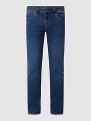 Slim Fit Jeans mit Stretch-Anteil Modell 'Gordan' von Blue Monkey Blau - 36
