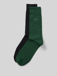 Socken mit Label-Print im 2er-Pack von BOSS Grün - 35